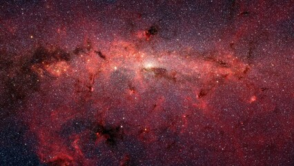 Wall Mural - large starfield in constellation sagittarius. in these nebulae new stars are born