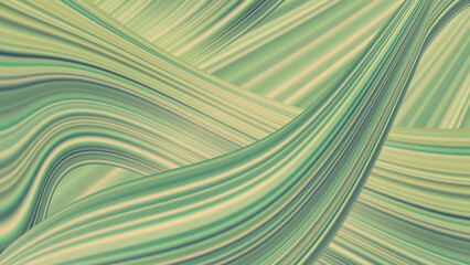 Poster - Abstract banner with colorful shapes. Fluid and wavy threads.