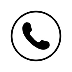 Poster - Call, telephone, calling icon. Phone Icon Vector Simple Design. Vector flat call icon. Mobile symbol, smartphone icon. Editable in EPS10 Format