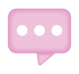 Sticker - speech bubble chat