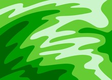 Abstract background with green camouflage pattern