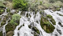 The Tomara Waterfall Is Located 2 Km Away From The Seydibaba Village In The Siran District Of Gumushane City.