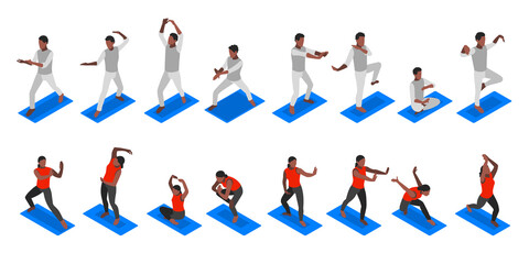 Wall Mural - Tai Chi and Qigong Day Set