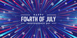 background with blue stars burst fourth of july for website header, corporate sign business, social media posts, advertising agency, wallpaper, backdrops, landing page, advertisement marketing events