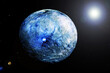 Ceres, dwarf planet. Elements of this image furnished by NASA