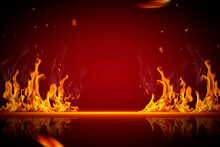 Burning Flame Effect