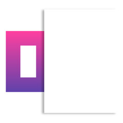 Sticker - gradient number text box