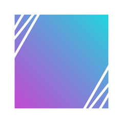 gradient art shape