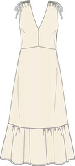 illustration of a dress