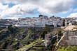 View of historic old pilgrimage town Monte Sant Angelo, Gargano Peninsula in Italy