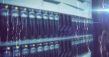 Poster - Network of connections against circuit connection of server