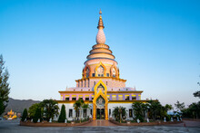 Buddhist Temple In Thaton, Northeastern Thailand