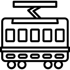 Poster - Tram Icon