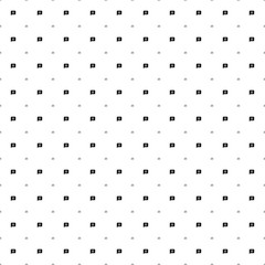 Poster - Square seamless background pattern from black chat symbols are different sizes and opacity. The pattern is evenly filled. Vector illustration on white background