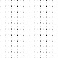 Poster - Square seamless background pattern from geometric shapes are different sizes and opacity. The pattern is evenly filled with black gyroscooters. Vector illustration on white background