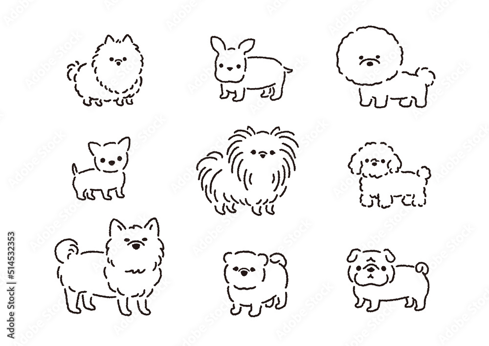 犬の線画 手描き s-20210408152859423376.jpg