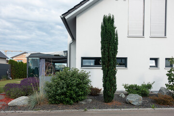 Wall Mural - modern house facade in south germany