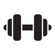 Dumbbell glyph icon