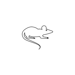 Canvas Print - Mouse icon