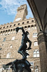 Wall Mural - Perseus with the head of Medusa (by Cellini), Florence, Italy