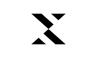 Fototapete - Letter X logo icon vector
