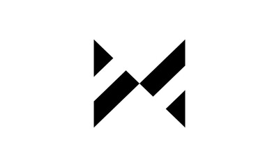 Fototapete - Letter M logo icon vector