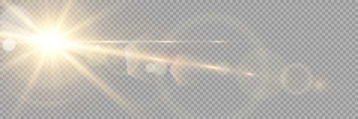 vector transparent sunlight special lens flare light effect. stock royalty free vector illustration.