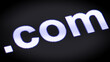 .com domain in the screen. 3D Illustration.