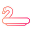 Rubber Duck gradient icon