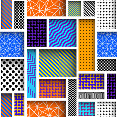 Geometric abstract pattern in low poly style.