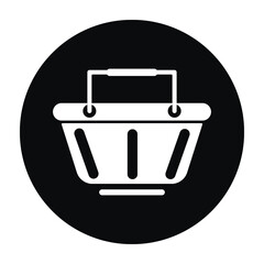 Poster - Basket, shopping, store icon