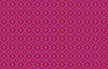 Abstract geometric and tribal patterns, usage design local fabric patterns, Design inspired by indigenous tribes. geometric Vector illustration