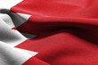 © magr80 - 3D illustration closeup flag of Bahrain