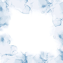 Blue Marble Frame Pattern