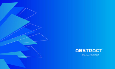 abstract blue background with square shape, dynamic and banner concept. 