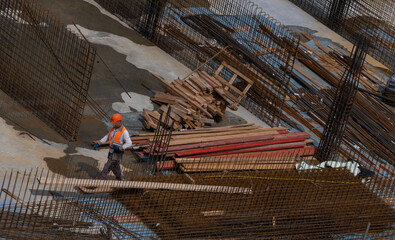 construction site worker