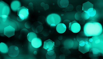 Wall Mural - Blurred bokeh of light and illumination for abstract background.