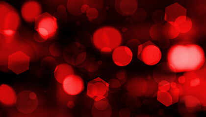 Wall Mural - Blurred bokeh of light and illumination for abstract background.