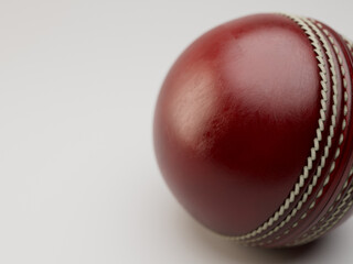 Wall Mural - Red Cricket Ball