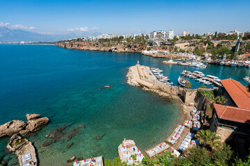 Old Town Kaleici In Antalya, Turkey