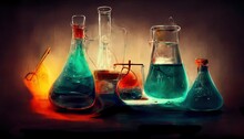 Chemistry Is The Scientific Study Of The Properties And Behavior Of Matter Conceptual Illustration