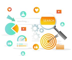 Aufkleber - Search optimization seo engine
