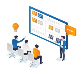 Aufkleber - The team is in business training