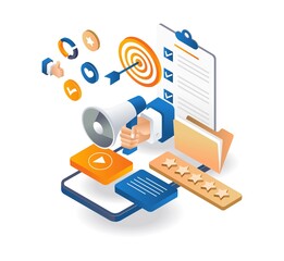 Poster - Marketing business plan campaign