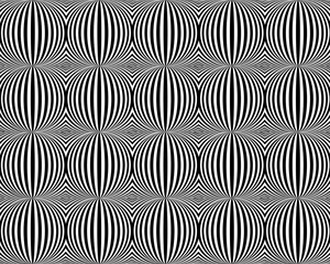 black and white optical illusion