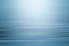 Blue Gradient Abstract Background Of Sea Beach And Cloudscape.