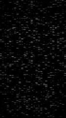 Poster - Big Data Digital Vertical Business Hitech Background/ 4k animation of a vertical abstract wallpaper big data business digital technology background including connected lines leds and numbers matrix st