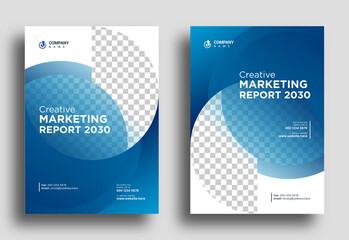 annual report brochure flyer design template vector leaflet presentation book cover templates