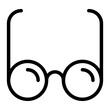 glasses line icon