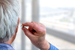 © JPC-PROD - Hearing aid in a senior man